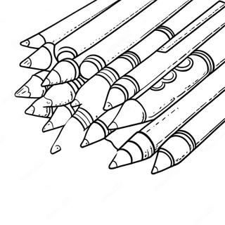 Crayon Coloring Page 7076-5752