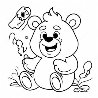 Angry Grumpy Care Bear Coloring Page 70774-56723