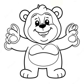 Angry Grumpy Care Bear Coloring Page 70774-56724