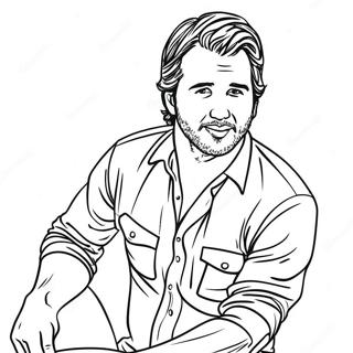 Luke Bryan Coloring Pages