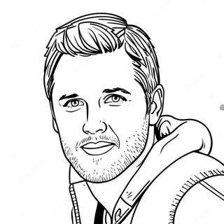 Luke Bryan Coloring Page 70813-56752