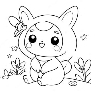 Bee And Puppycat Coloring Page 70823-56760