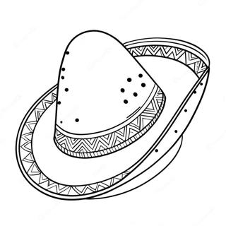 Sombrero Coloring Pages