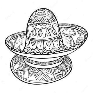 Sombrero Coloring Page 70843-56771