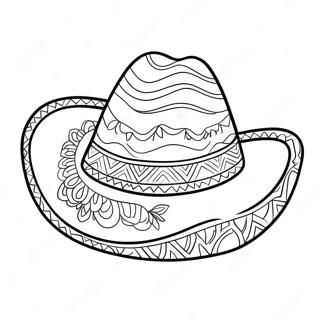 Sombrero Coloring Page 70843-56772