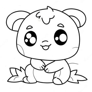 Cute Xiao Character Coloring Page 70854-56788