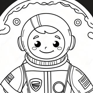 Coloring Pages Space Explorers