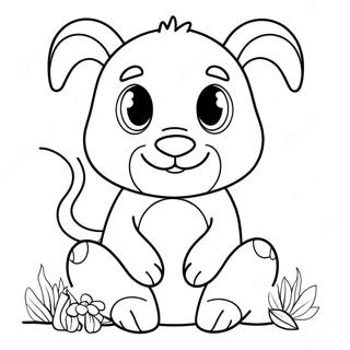 Fun Animal Coloring Page To Print 70874-56805