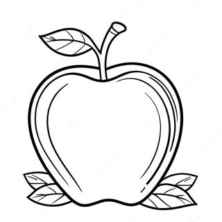 Red Apple Coloring Page 70903-56817