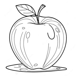 Red Apple Coloring Page 70903-56818