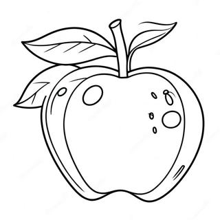 Red Apple Coloring Page 70903-56820