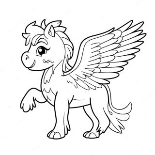 Hippogriff Coloring Page 70943-56853