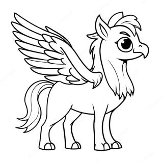 Hippogriff Coloring Page 70943-56856