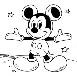 Mickey Mouse Clubhouse Space Adventure Coloring Page 70953-56874