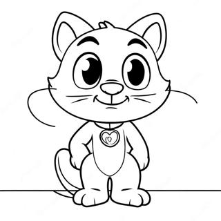 Talking Tom Hero Coloring Page 71013-56907