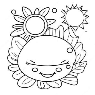 Have A Great Day Sunshine Coloring Page 71023-56919