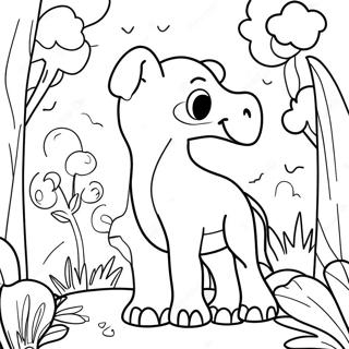 Have A Great Day Happy Animals Coloring Page 71024-56921