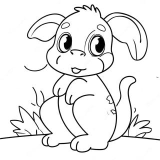 Have A Great Day Happy Animals Coloring Page 71024-56922