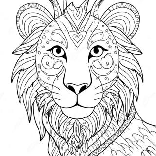 Spirit Animal Coloring Page 71033-56931