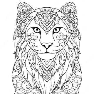 Spirit Animal Coloring Page 71033-56932