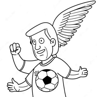 Usa Soccer Coloring Page 71043-56939