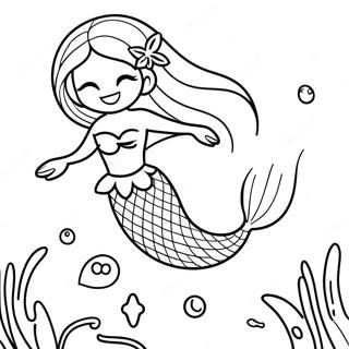 Coloring Pages Mermaids