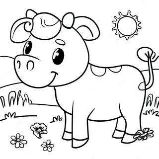 Click Clack Moo Fun Animals Coloring Page 71064-56951