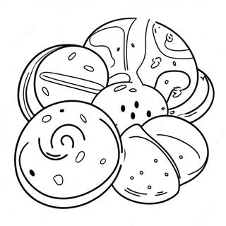 Pan Dulce Coloring Page 71083-56970