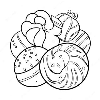 Pan Dulce Coloring Page 71083-56971