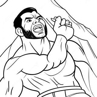 Derek Hale Howling Coloring Page 71094-56979