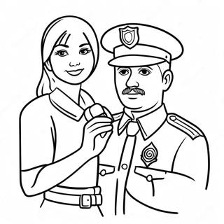 Officer Buckle And Gloria Coloring Pages