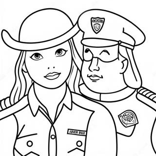 Officer Buckle And Gloria Coloring Page 71123-57000