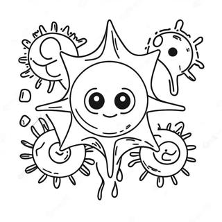 Virus Coloring Page 71133-57005