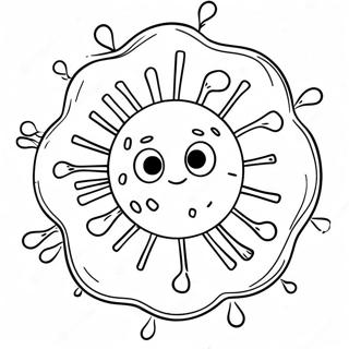 Virus Coloring Page 71133-57006