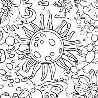 Virus Coloring Page 71133-57007