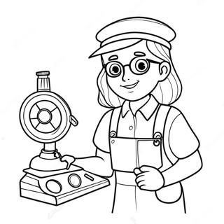 Rosie Revere Engineer Coloring Page 71153-57018