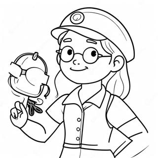 Rosie Revere Engineer Coloring Page 71153-57019