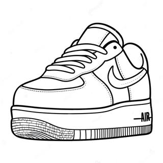 Air Force 1 Coloring Pages