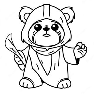 Ewok Coloring Page 71173-57037