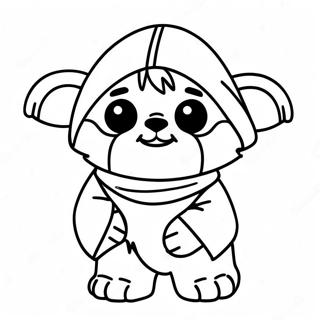 Ewok Coloring Page 71173-57038