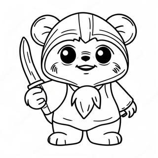 Ewok Coloring Page 71173-57039