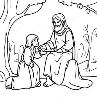 Colorful Bible Stories Coloring Page 71214-57075