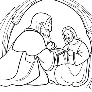 Colorful Bible Stories Coloring Page 71214-57076