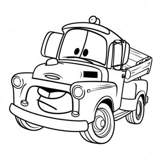 Mater Coloring Page 71233-57082