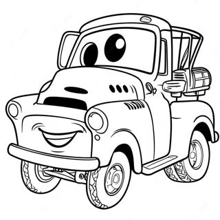 Mater Coloring Page 71233-57083