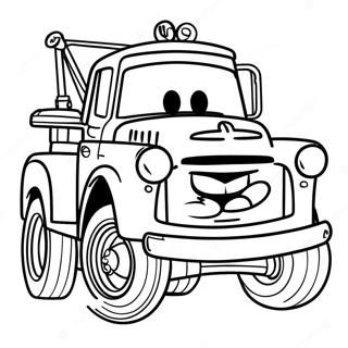 Mater Coloring Page 71233-57084