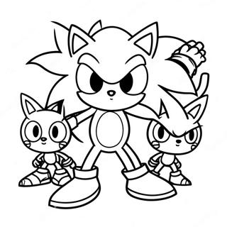 Sonic Forces Coloring Page 71253-57096