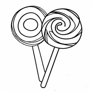 Lollipop Coloring Page 7126-5795