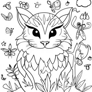 Vibrant Prismacolor Animals Coloring Page 71274-57116