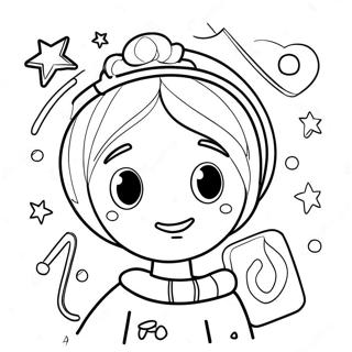 Just Add Magic Coloring Pages